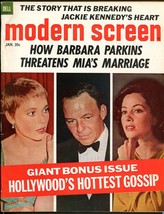 Modern Screen 1/1967-Dell-Mia Farrow-Frank Sinatra-Brigitte Bardot-FN - £40.17 GBP