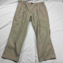 Dockers Women Khaki Pants Beige Comfort Pockets Size W42 L30 - £12.38 GBP