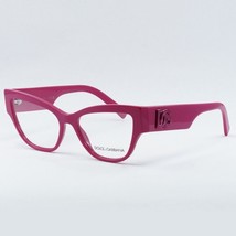 New Authentic Dolce&amp;Gabbana DG3378 3262 Fuchsia 55mm - £146.84 GBP