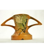 Roseville Pottery Flower Frog 49, Magnolia Brown, Vintage Floral Arranger - €76,03 EUR