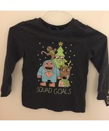 Kids Holidays Squad Goals XS 4/5 Long Sleeve Shirt - $11.02 CAD
