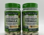2 Pack - Nature&#39;s Truth Milk Thistle Liver Health Formula, 60 Softgels E... - £11.13 GBP