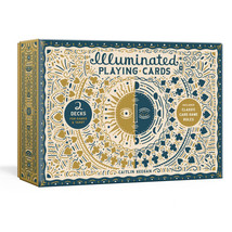 Illuminated Playing Cards Set Two Decks for Game and Tarot - £30.79 GBP