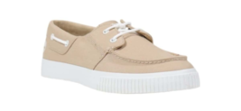 Timberland Men Moccassin - 8.5 US EU 42 Beige Designer Slip-On Loafers New - $108.68