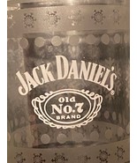 2 Jack Daniel&#39;s Old No.7 6&quot; Holiday Drinking Glasses *Pre-Owned* BT6 - $13.99