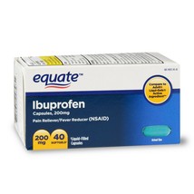 Equate Pain Relief Ibuprofen Softgels, 200 mg, 40 Count.. - £11.86 GBP
