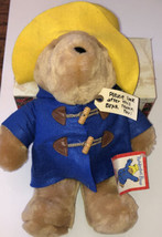 Sears Kids Gifts Plush Paddington Bear W/ Tags Vintage 14 Inches - £14.70 GBP