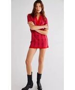 New With Tags FREE PEOPLE Collared Mini Sweater Dress Size S - $24.74