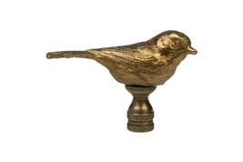 Bronze Bird Figurine Table Lamp Finial 2&quot; - £29.42 GBP