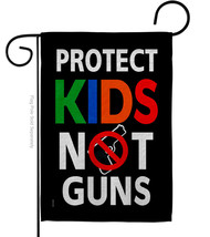 Protect Kids Not Gun Garden Flag Awareness 13 X18.5 Double-Sided House Banner - £15.90 GBP
