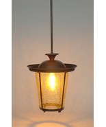 Art Deco Lamp Ceiling Light Hallway Lamp Lantern Input Brass Lamp 1930 4Stk - $539.15 CAD