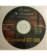 Tsunami Diamond DT-588 4 Channel PCI Sound Card Software CD-WIN 95/98/ME... - €109,97 EUR