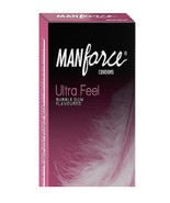 Manforce Ultra Feel Bubblegum Flavoured Condoms 10 COUNTS Pack of 5 - €42,84 EUR