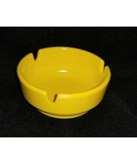 Vintage Ges-Line 301 Ashtray Vintage Yellow Round Ashtray Made in USA 3&quot; - £6.28 GBP