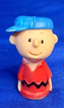 Vintage 1950 Peanuts Charlie Brown Rubber 2&quot; Figure - £11.06 GBP