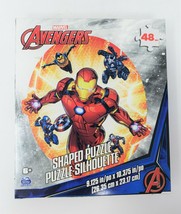 Spin Master 48 Pc Shaped Jigsaw Puzzle - New - Marvel Avengers - £7.83 GBP