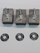 Essex 600-89-3 Rotary Switch 0.3-15A 120-250VAC Lot of 3 - £19.67 GBP