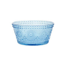 SKY BLUE CODI GLASS BOWL SMALL 4.75" SET OF 4 - $49.45