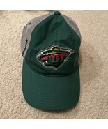 Minnesota Wild Reebok NHL Center Ice Hockey Cap Hat  One Size Fits Alll - £13.76 GBP