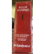 YSL Pour Homme For Men By Yves Saint Laurent After Shave Balm 2.5 oz Sealed - $249.99