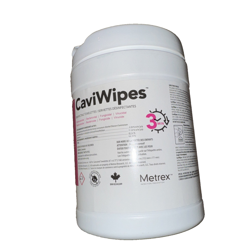 CaviWipes1, 6&quot; x 6.75&quot;, Large, 160/Pk - $7.16