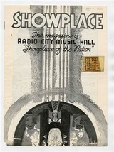 Radio City Music Hall SHOWPLACE &amp; Ticket 1941 The Little Foxes Bette Davis - $21.78