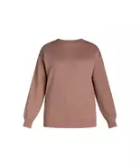 No Boundaries Fleece Oversized Sweatshirt with Long Sleeves L(12-14) - $10.00