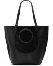 Lucky Brand Leto Black Leather Tote Bag - £55.54 GBP