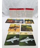 Lot Of (7) 1975 Rencontre Echinoderms Invertebrates Cartilaginous Edu Cards - €7,42 EUR