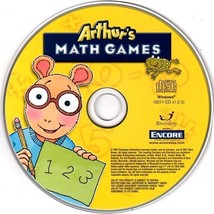 Arthur&#39;s Math Games (Ages 4-7) (PC-CD, 2006) for Windows - NEW CD in SLEEVE - £3.14 GBP