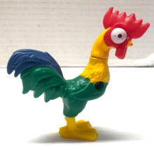 Disney Moana Hei Hei Chicken Moves at Neck 2 3/4&quot; PVC Cake Topper Figure - $4.95
