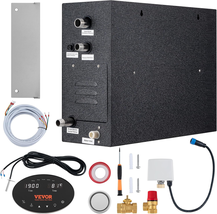 12KW Steam Shower Generator, Segmented Heating &amp; Temperature Customizati... - $10,514.23 MXN