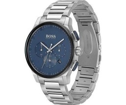 Hugo Boss Peak Silver - Men&#39;s Wristwatch - HB1513763 - Chronograph NEW BOXED - £105.32 GBP