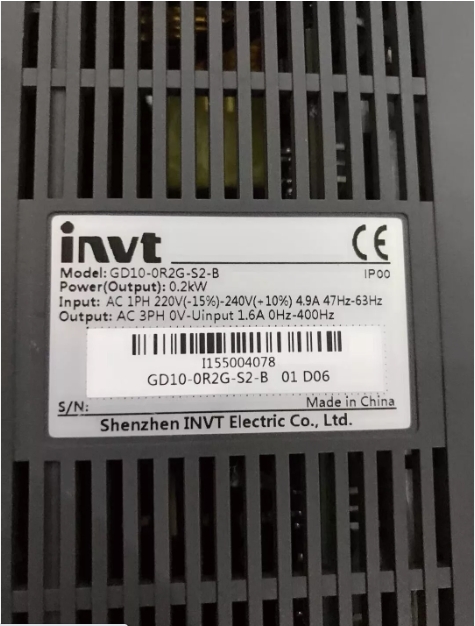 New Siemens GD10-0R2G-S2-B INVT frequency inverters GD 10 fan series VFD - $179.00