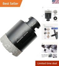 Precision 2-Inch Diamond Core Drill Bit for Porcelain &amp; Marble - Vacuum ... - $667.68 MXN