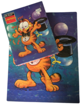 Garfield the Cat Jigsaw Puzzle Golden Vintage 200 Pieces Top Hat Cartoon... - $11.99