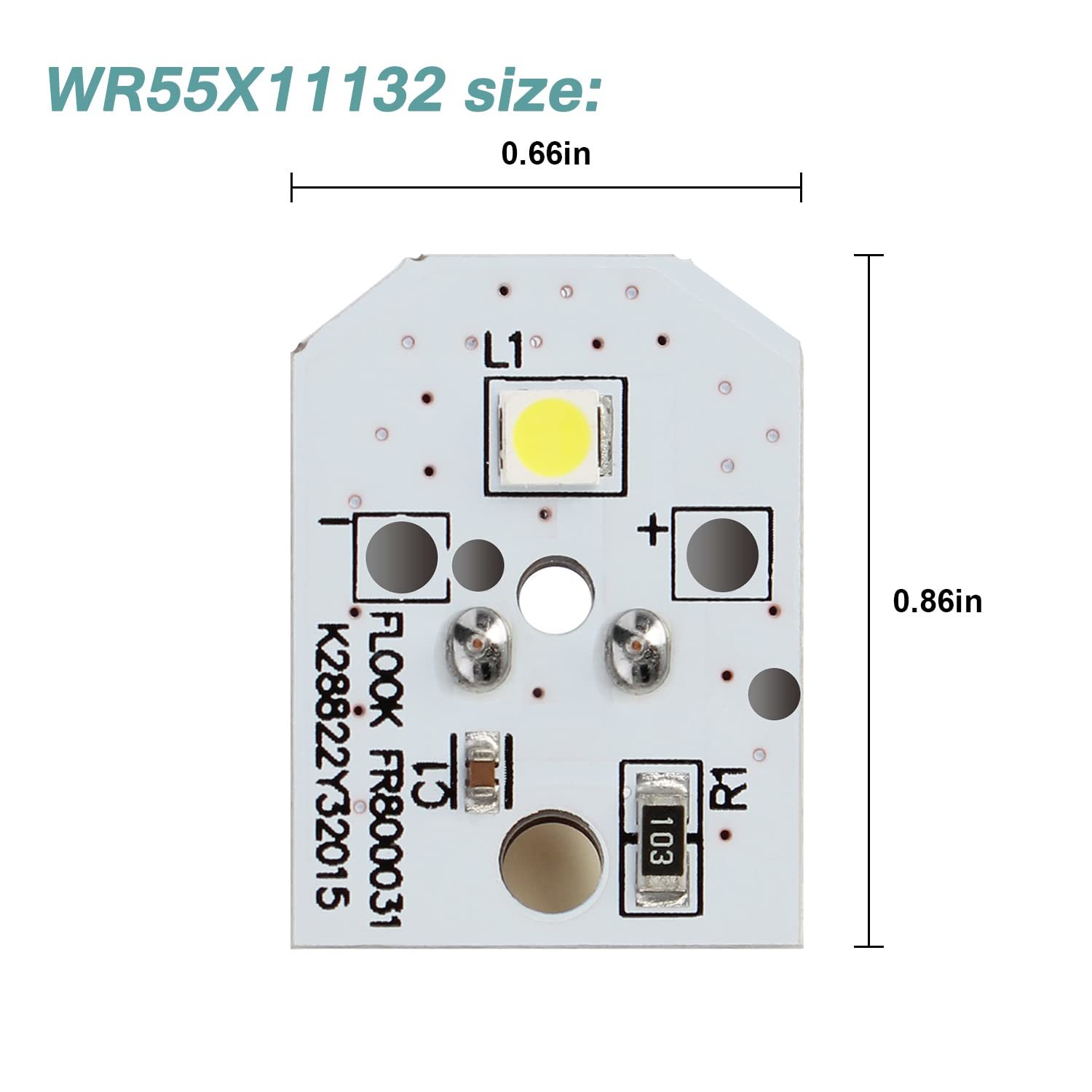 W11338583 W11043014 4960017 AP6887124 PS12717432 EAP12717432 Compatible  With Whirlpool Refrigerator LED Bulb