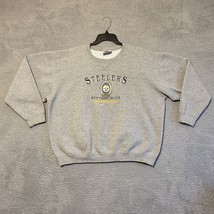 Vintage Lee Sport Pittsburgh Steelers Embroidered Crewneck - XL Made In USA - £24.54 GBP