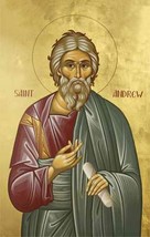 Orthodox icon of Saint Andrew the Apostle  - £156.45 GBP+