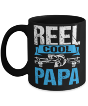 Reel Cool Papa Gifts From Daughter Funny Fishing Mug Fathers Day Gift Mug  - £14.19 GBP