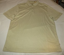 Mens Tommy Bahama short sleeve polo shirt Eggshell TB221750T medium M NWT - $41.17
