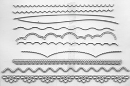 Border/Edging Die Set. Up to 15.5x1cm. Ref:038. Die Cutting Cardmaking C... - £5.92 GBP