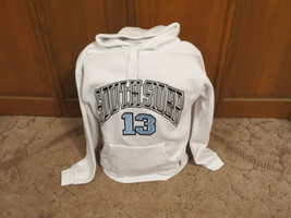 Men&#39;s Komfit South Sider #13 Pullover Hoodie w/ Pockets Size Large White - $29.65