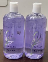 2x Crabtree Evelyn LAVENDER Bath &amp; Shower Gel 16.9 oz each Bottles HTF - £25.98 GBP