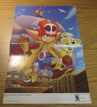 Poster fronte-retro di Final Fantasy IV/Zack e Wiki 15,5&#39;&#39;x11,5&#39;&#39; - £9.53 GBP