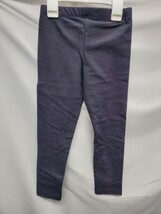 Cat & Jack Girl's XS (4/5) Leggings Pants  High Rise, Lightweight Faux Denim image 3