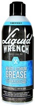 White Lithium Grease Aerosol Spra Y Lubricant w/ Cerflon Ptfe Liquid Wrench L616 - £20.97 GBP