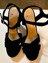 MyDelicious Shoes Women&#39;s Black Buckle Strap High Heels Size 6 - €5,31 EUR