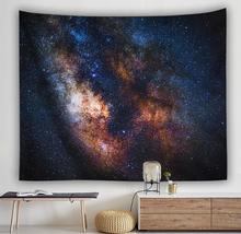 Printed Solar System Pattern Tapestry Multifunctional Tapestry Sitting Blanket W - £11.35 GBP+