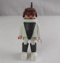 Vintage 1974 Geobra Playmobil White Astronaut 3&quot; Toy Figure - £7.74 GBP